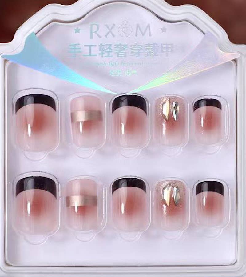 Kids Charm Online - Wholesale Press-On/Fake Nails - BEAUTIFUL WOMEN NAIL SET / 5 PIECE NAIL KIT. CHOOSE YOUR FAV8