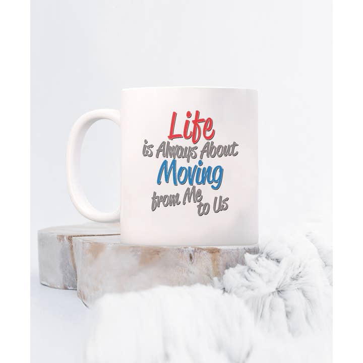 Wisecrack Designs – Engroshandel Kaffekrus – Wisecrack Design Gaver Nyhed Kaffekrus med enkle motiverende citater, 11oz & 15oz, i sort/hvide farver.4