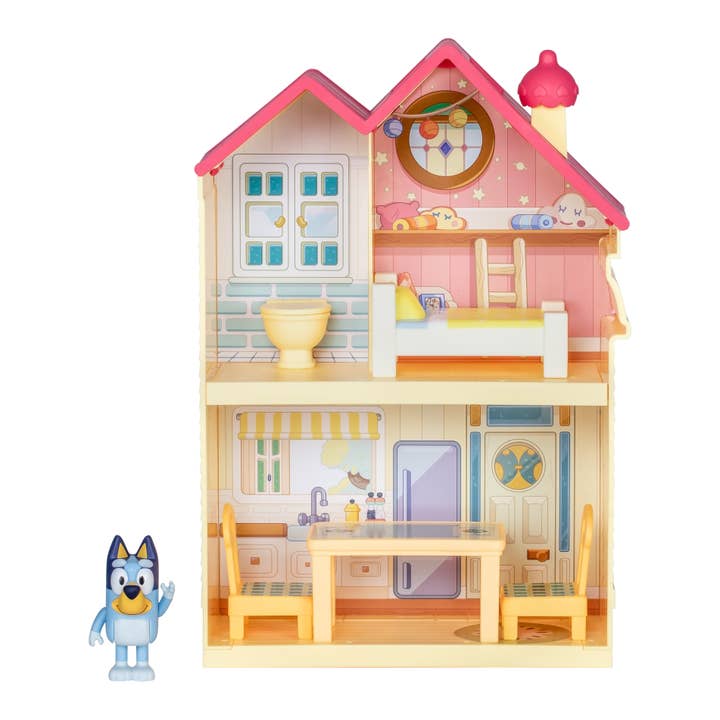 Toysmith - Wholesale Toy Set - Kids - Moose Toys Bluey Mini Heeler Home Playset1