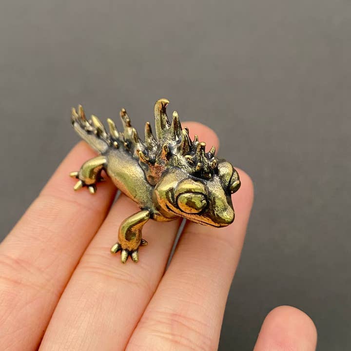 Brass Fire Dragon Crafts Desktop Ornaments Decoration for wholesale by Mio Queena
