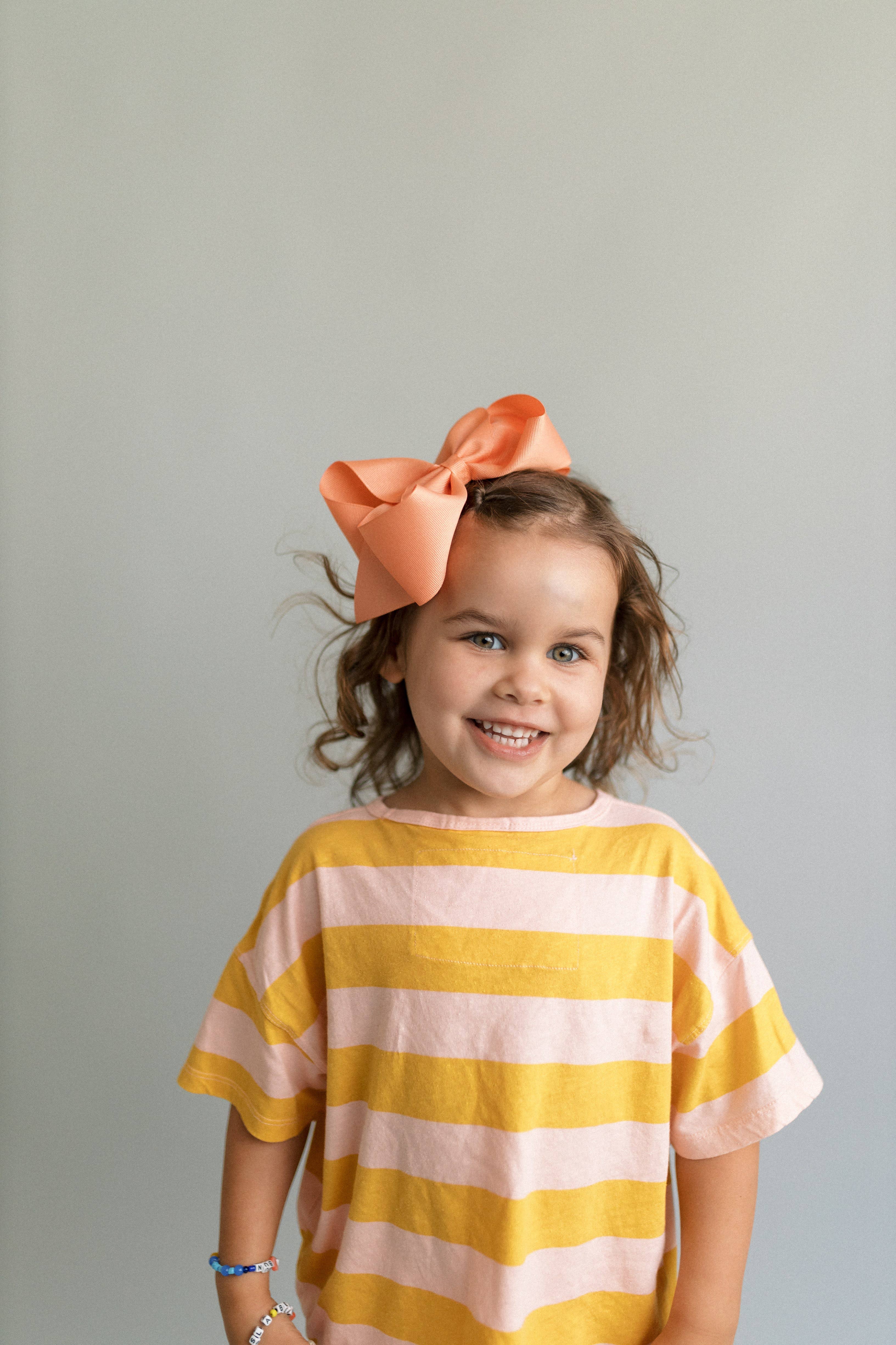 Bows Arts – Engroshandel Hårsløjfe - Børn – Giant (7 i.) Klassisk Grosgrain Bow by Color3