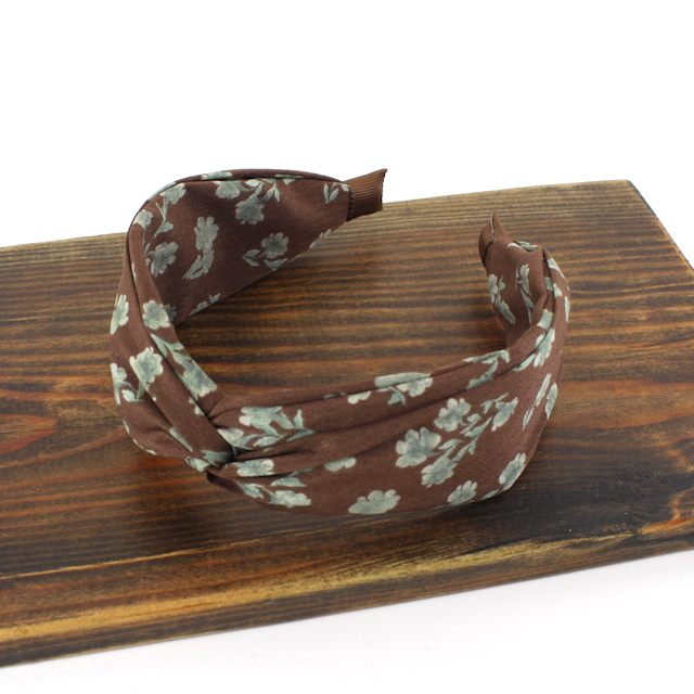 Pretty Persuasions – wholesale Fashion headband – women's – HR25030 Handmade Floral Pattern Twisted Headband3
