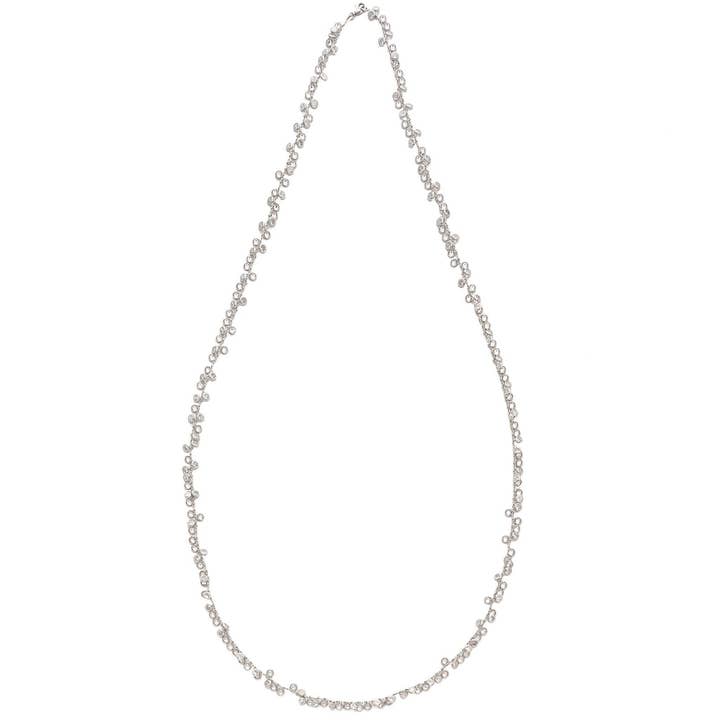 Kosa Jewels - Wholesale Link & Chain Necklace - Antoinette Twisted Diamond by the Yard Necklace7