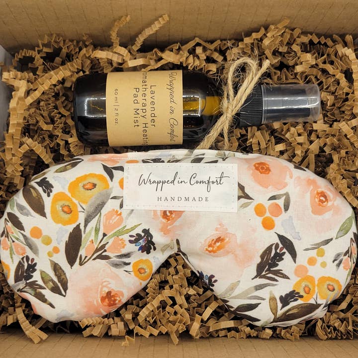 Presentpaket - Ögonkudde och Mist i ekologisk bomull för wholesale av Wrapped In Comfort