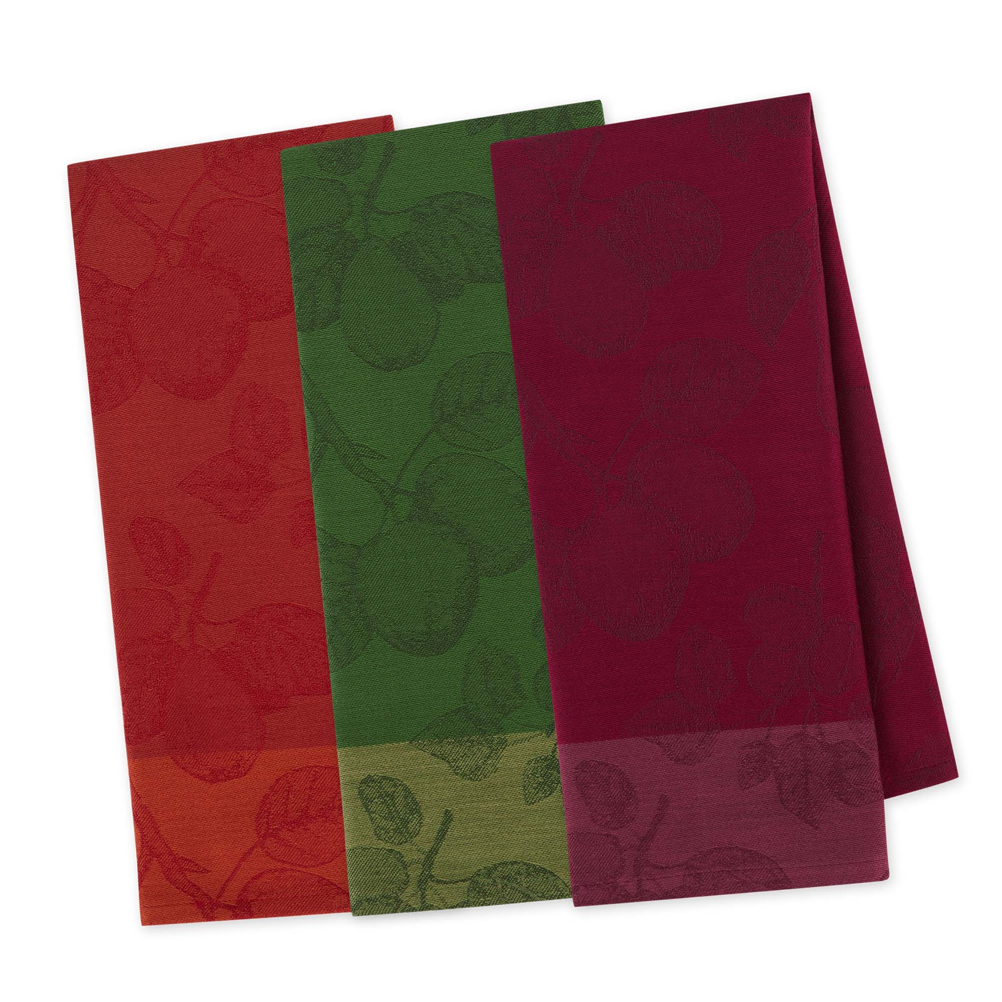 Design Imports - Wholesale Tea Towel - Botanical Fruits Jacquard Dishtowels Mixed Dozen0