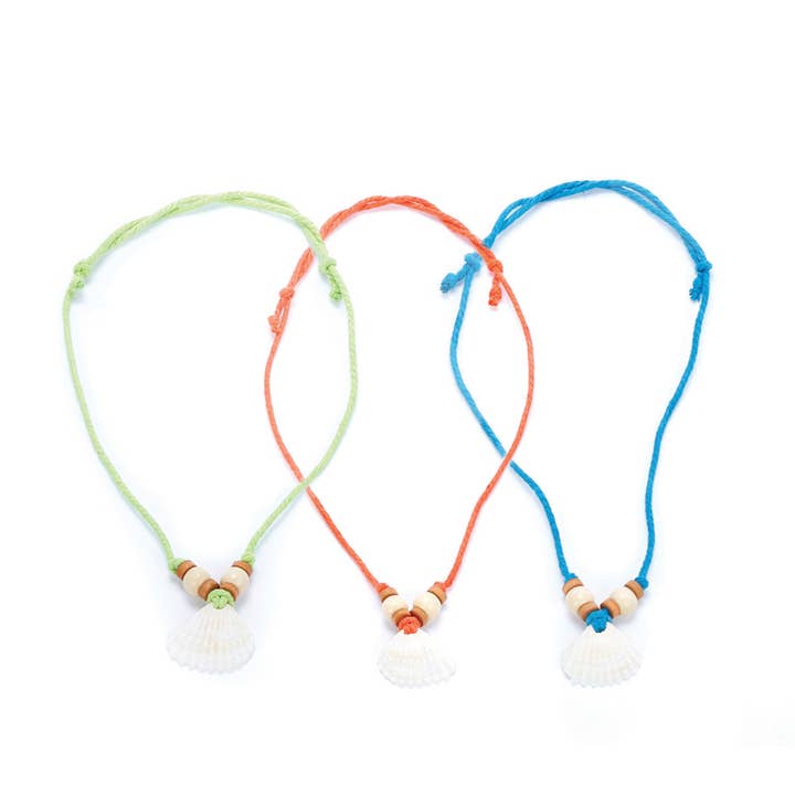 Naturlig muslingeskal halskæde til børn - piger i alle aldre for engroshandel hos Peppercorn Kids