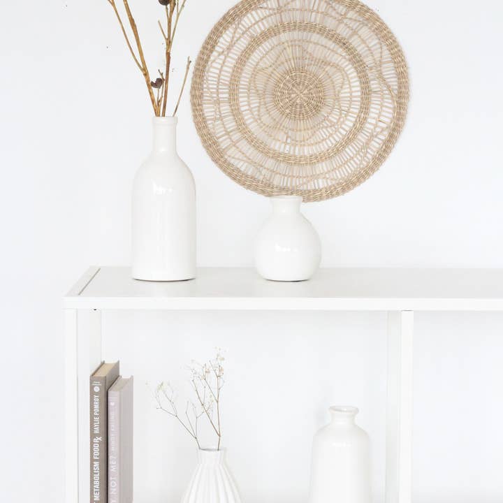 Sprout & About - Wholesale Vase - Farmhouse White Bud Vases for Dried and Fresh Flowers2