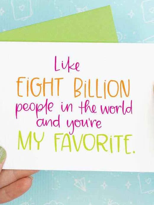 Eres mi tarjeta de felicitación de aniversario favorita para venta al por mayor de Cedar Witch Goods