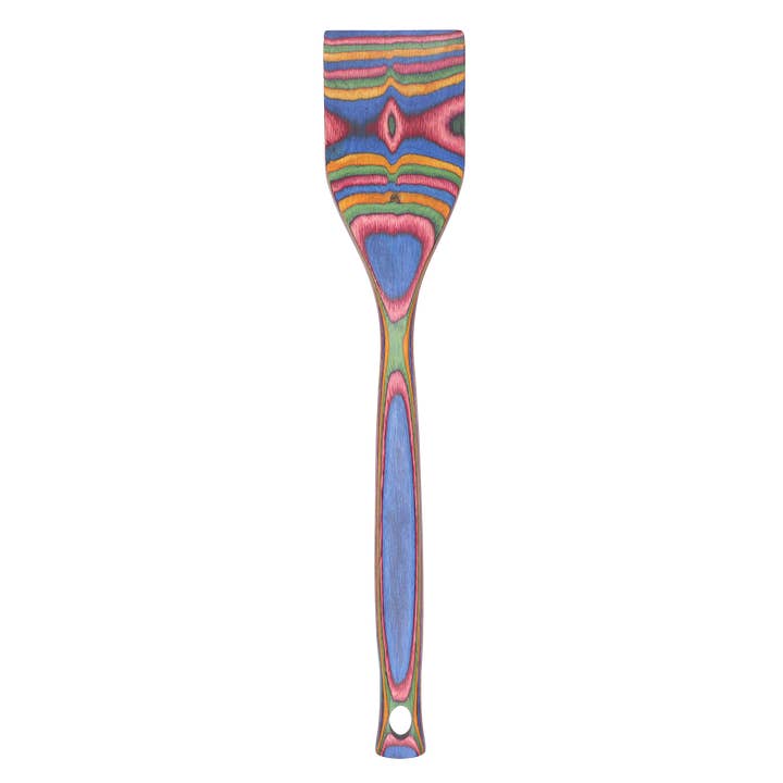 15,75" Große Regenbogen-Pakka-Spachtel für den Großhandel von Island Bamboo