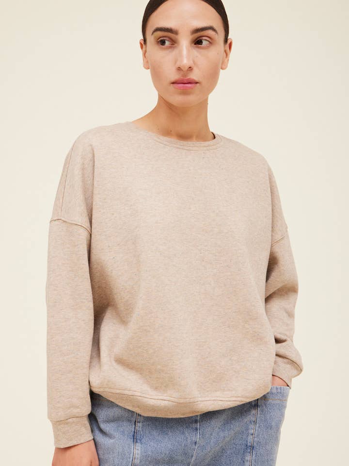 41482 - SPECKLED PULLOVER for wholesale by Grade & Gather