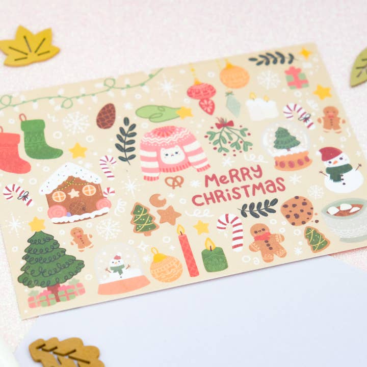 Sparkles in the Wild - Wholesale Christmas Card - Joyeux Noël Carte de Vœux2