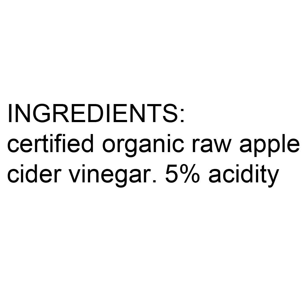 Fine Italian Food - Wholesale Vinegar - Mantova Org. Raw Unfiltered Apple Cider Vinegar, 68 fl. oz.3