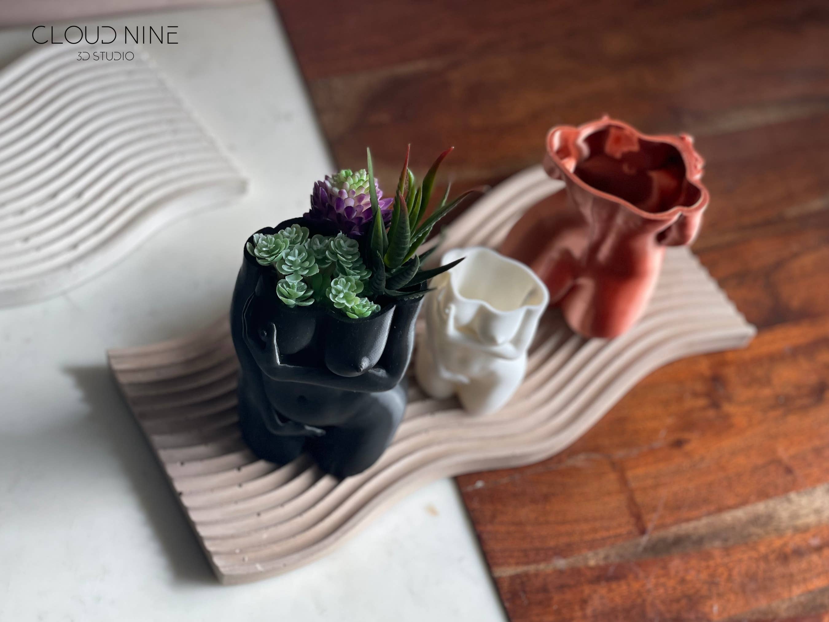 Cloud Nine 3d Studio - Wholesale Plant Pot - Naked Woman Planter, Nude Woman Planter5