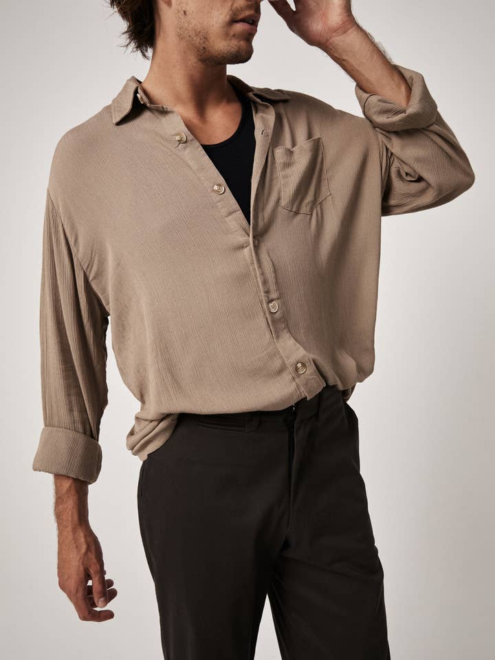 The Manhattan / Taupe for wholesale by Rode To No Wear