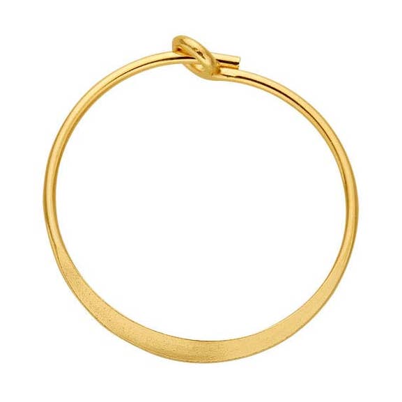Gyldne Hoops Øreringe for engroshandel hos Nancy Nelson Jewelry