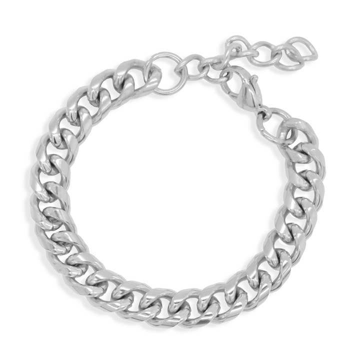 MASON CHUNKY BARBOZZALE BRACCIALE BRACCIALE - ARGENTO per la vendita all'ingrosso da parte di MAI DESIREE