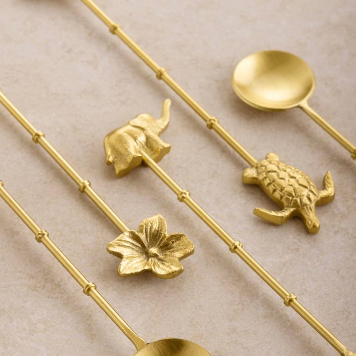 GAURI KOHLI – wholesale Table spoon (cutlery) – Amaelia Teaspoons, Set of 5