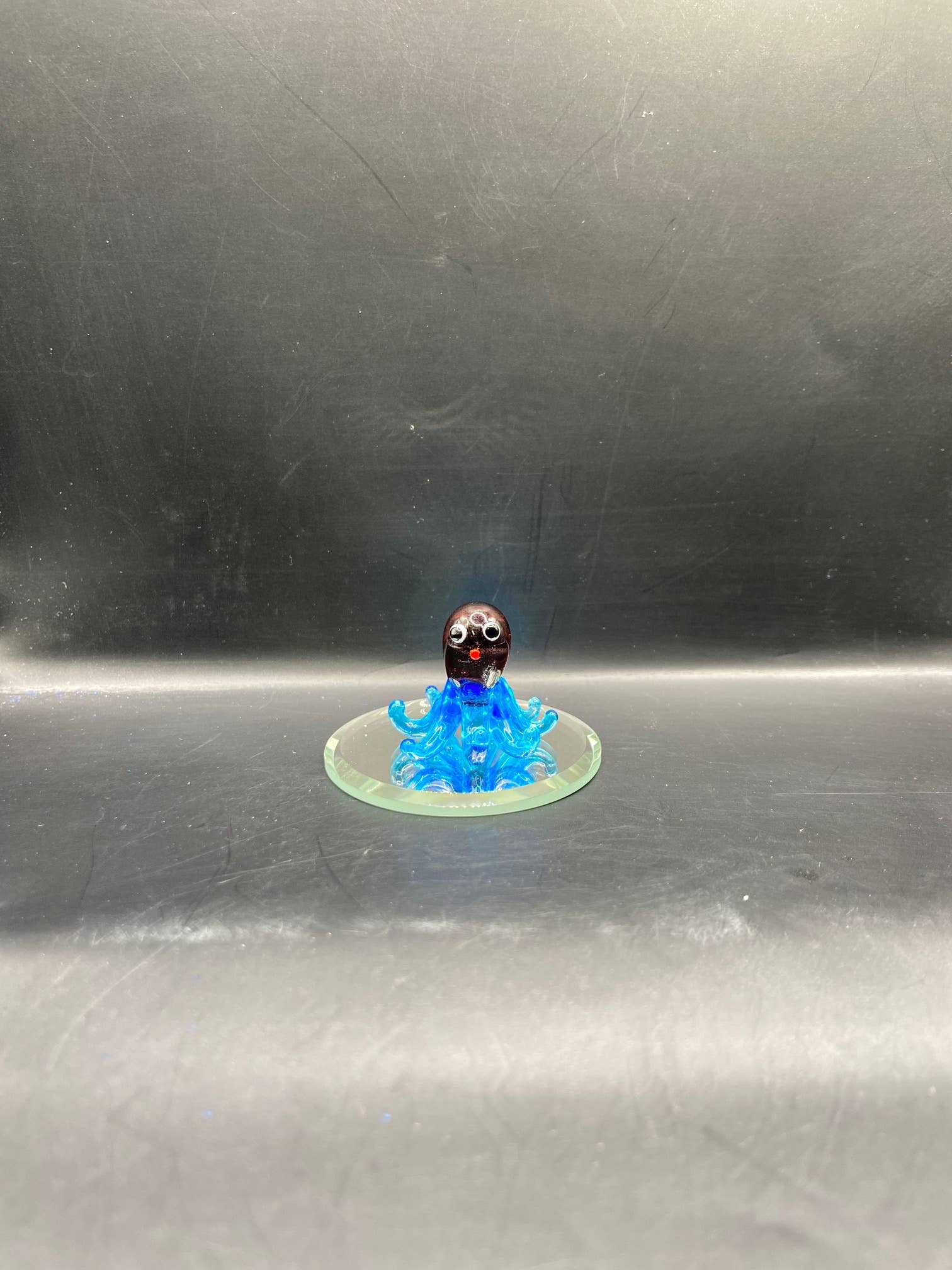 Gift Gallery Glass – wholesale Dekorativ statyett – Handgjorda glas Mini bläckfisk5