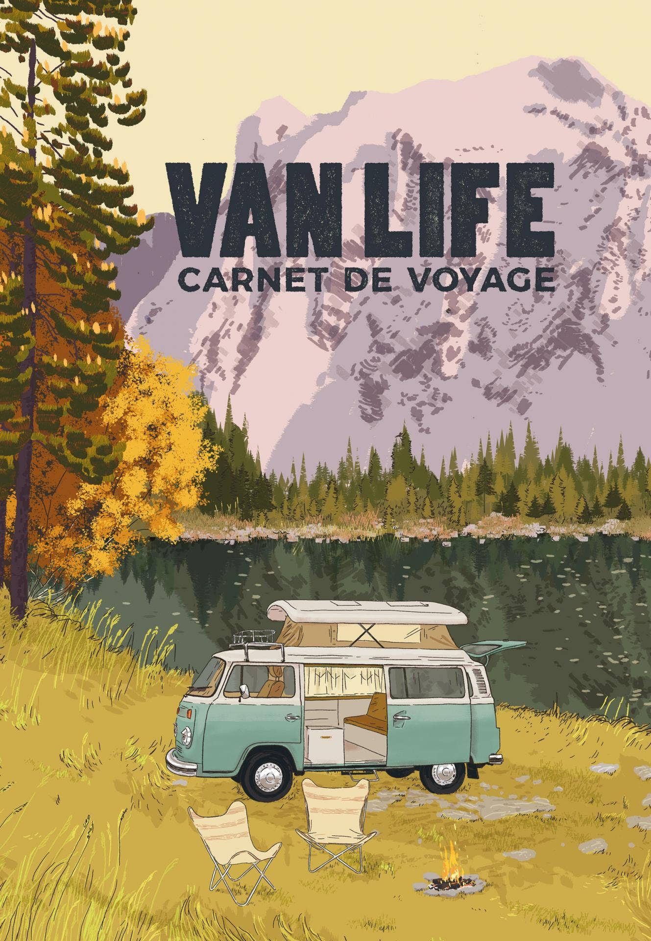 AVENTURA ÉDITIONS - Vente Journal intime - VanLife, Carnet de Voyage (Langue française)2
