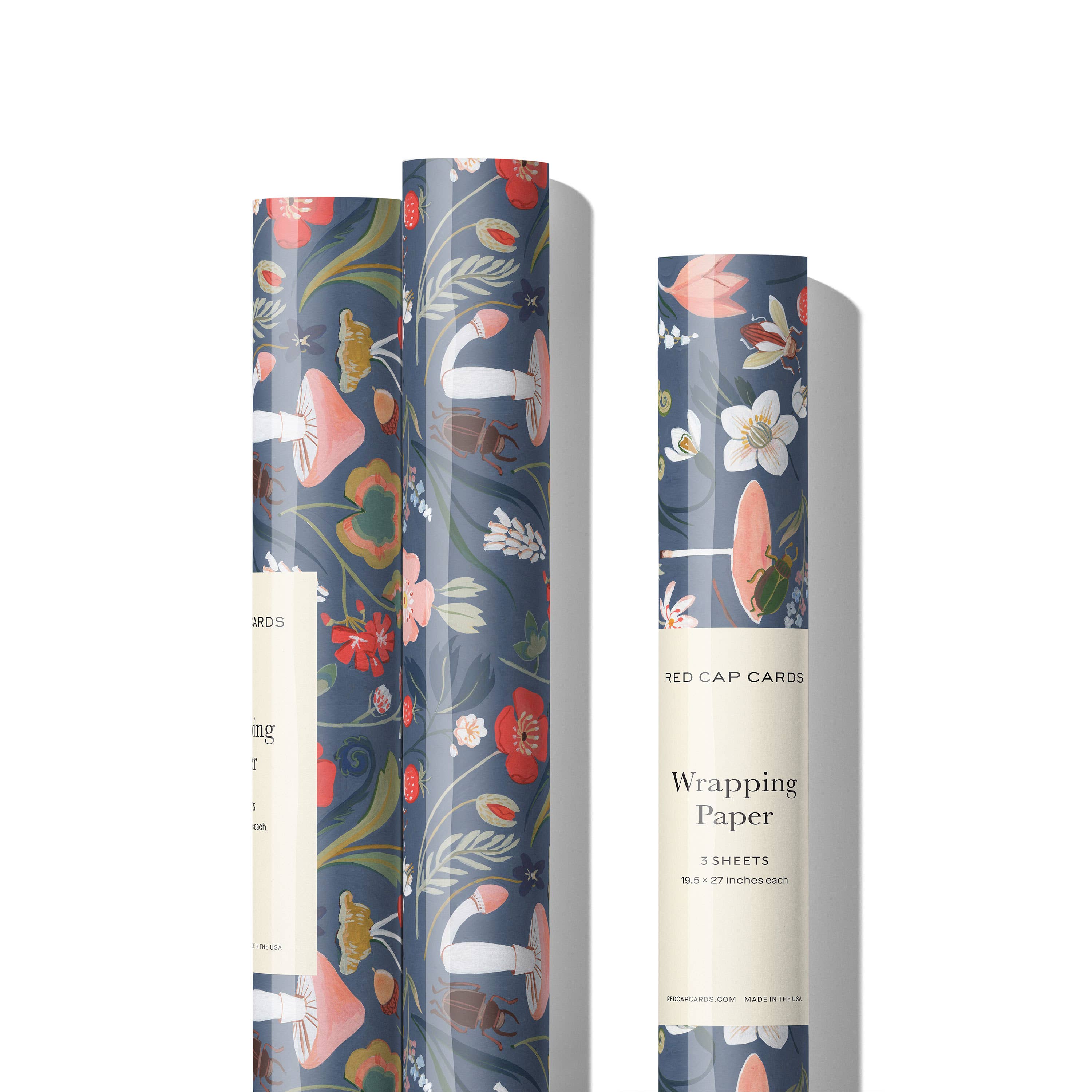 Red Cap Cards – Großhandel Geschenkpapier in Bögen – Geschenkpapier Forest Blue0