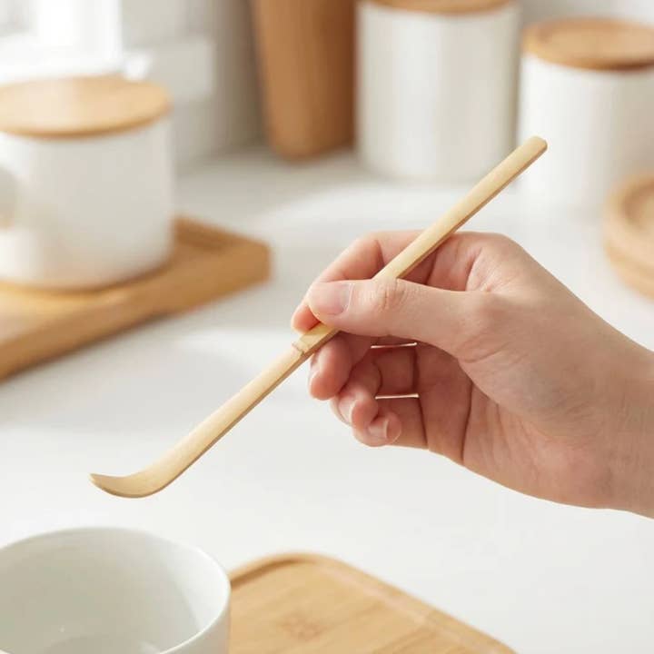 Bamboo Switch - Wholesale Whisk - Handmade Bamboo Matcha Spoon Scraper1