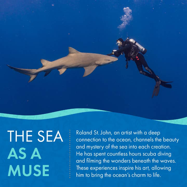 Big Blue by Roland St John - Wholesale Keychain - Unisex - Dive Fin Keychain for Men and Women- Scuba Keychain5