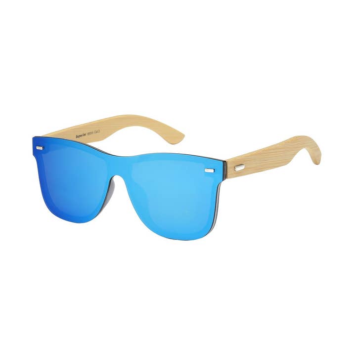 Luna Sunglasses - Wholesale Sunglasses – Unisex - Bamboo unisex sunglasses - LZ512-8SUP890059