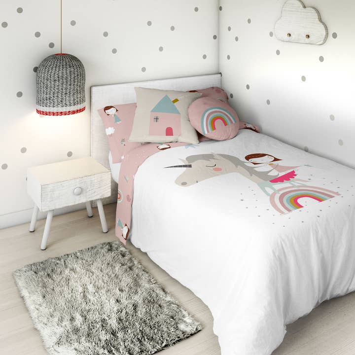 UNIKORN WHITE - Housse de couette 2 pcs, Réversible - HEI pour la vente par Creaciones Euromoda SL (Naturals Home)