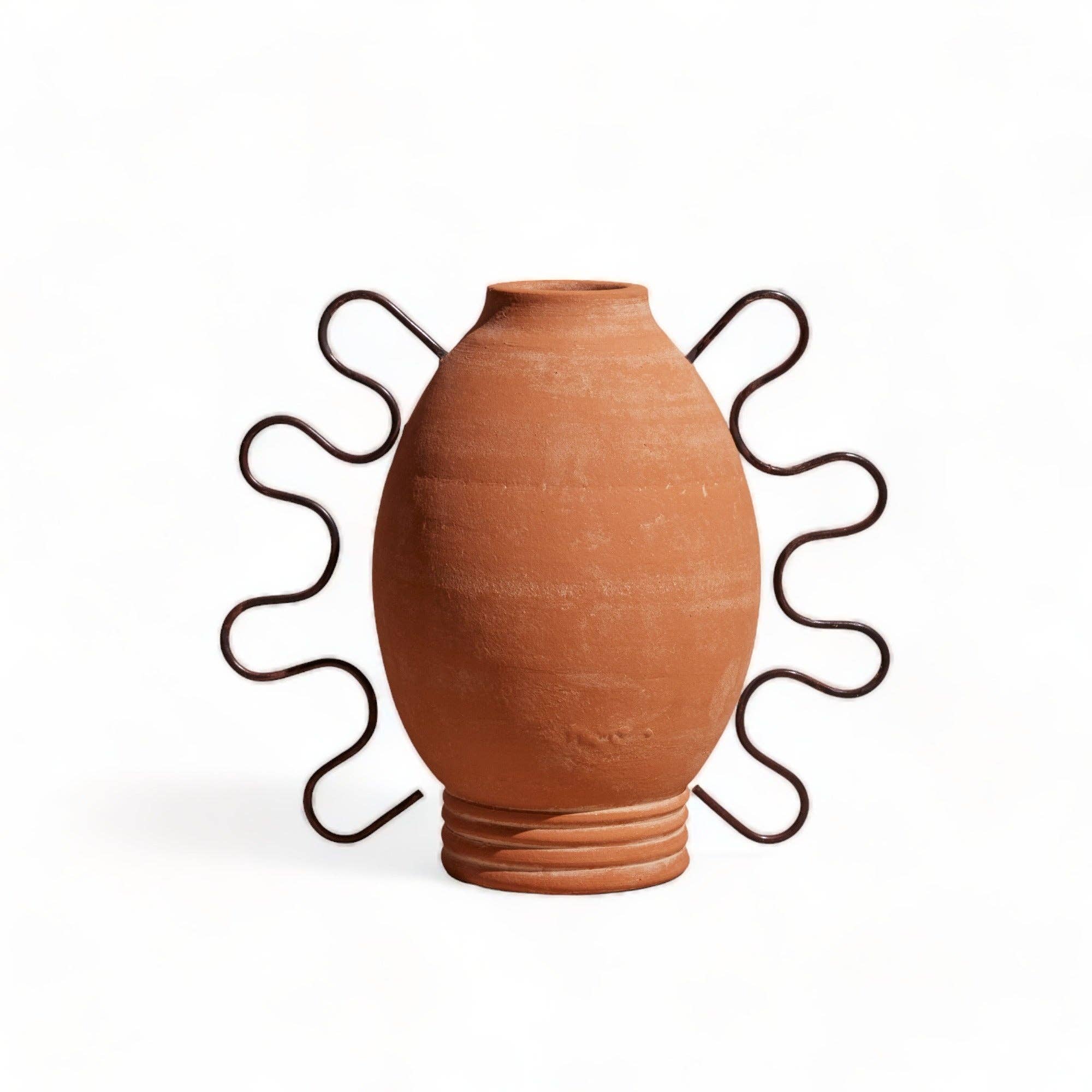 Meso Goods - Wholesale Vase - Aman Terracotta Vessel by Diego Olivero1