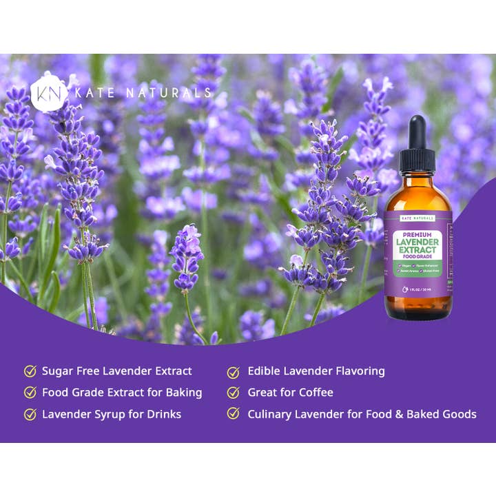 Kate Naturals - Wholesale Vanilla/Fruit Extract - Lavender Extract3