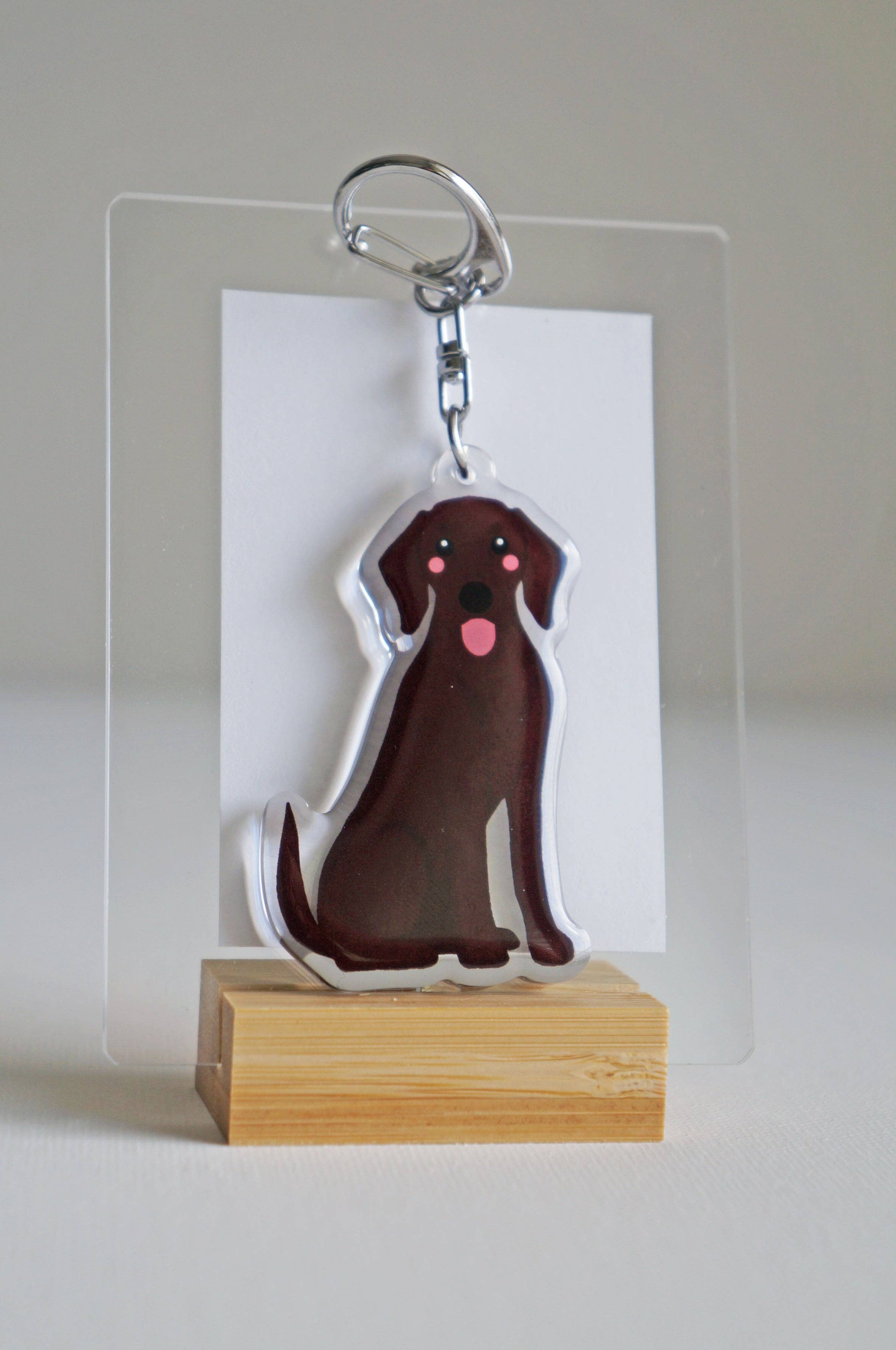 kiwi &amp; WILLOW - Wholesale Keychain - Unisex - German Shorthaired Pointer Epoxy Keychain0