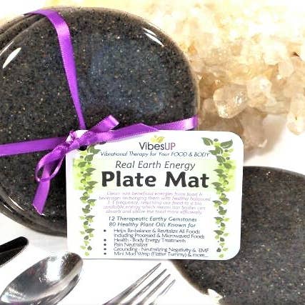 Vibesup – wholesale Meditation supplies – Earth Energy Plate Mat2