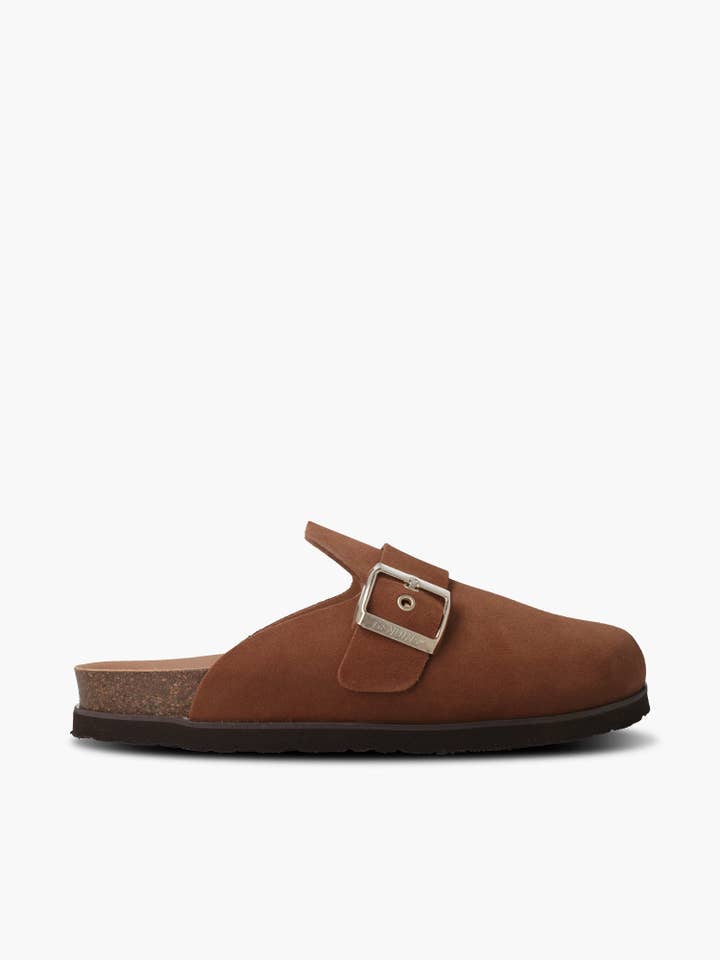 GENUINS - Wholesale Mules - Women's - IZAR VELOUR CAMEL