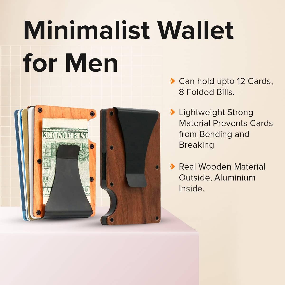 OTTO CASE - Wholesale Wallet - Men's - Minimalist Wallet with Money Clip8