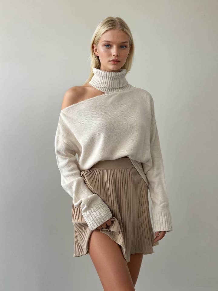 Cut Out Turtleneck Sweater and other Purchase Wholesale black turtleneck. Free Returns & Net 60 Terms on Faire trending on Faire.
