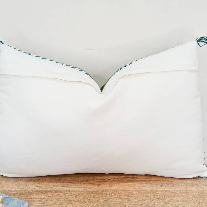 Urban Adorn - Wholesale Throw Pillow Cover - Emerald Green Cactus Silk Inspired Linen Cushion Cover3