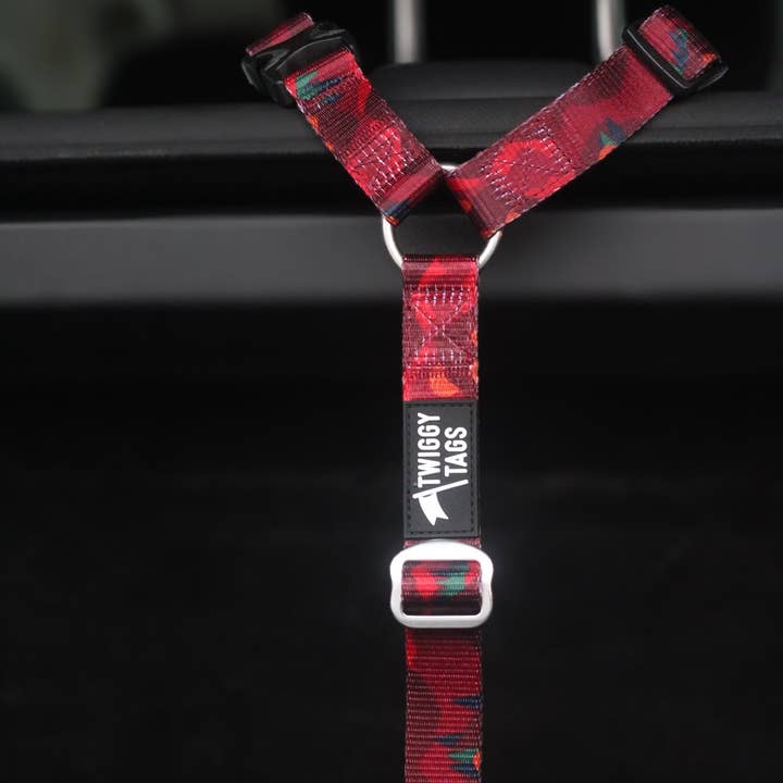 Twiggy Tags - Venta al por mayor Arnés - Perros - Cinturón de Seguridad para Reposacabezas de Perro Aventurero - Alpenglow