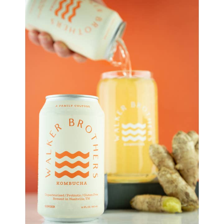 Walker Brothers - Vente Kombucha - Kombucha sans alcool au gingembre3