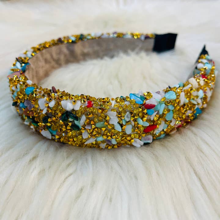 Queens Designs - Wholesale Fashion Headband - Women's - Confetti Headbands