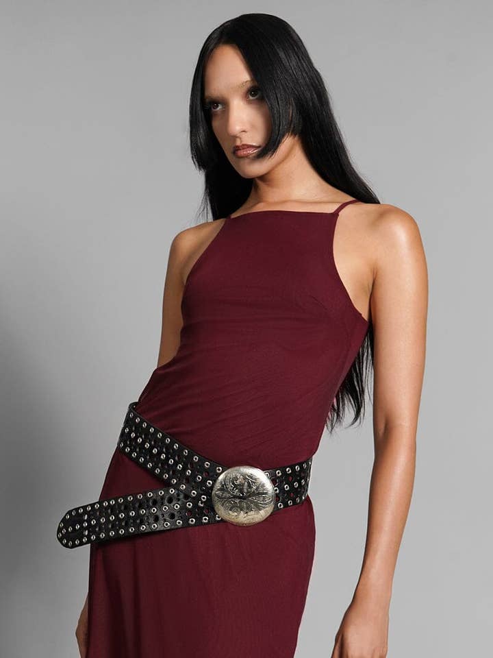 Rock Steady Leather Belt for wholesale by NOCTEX