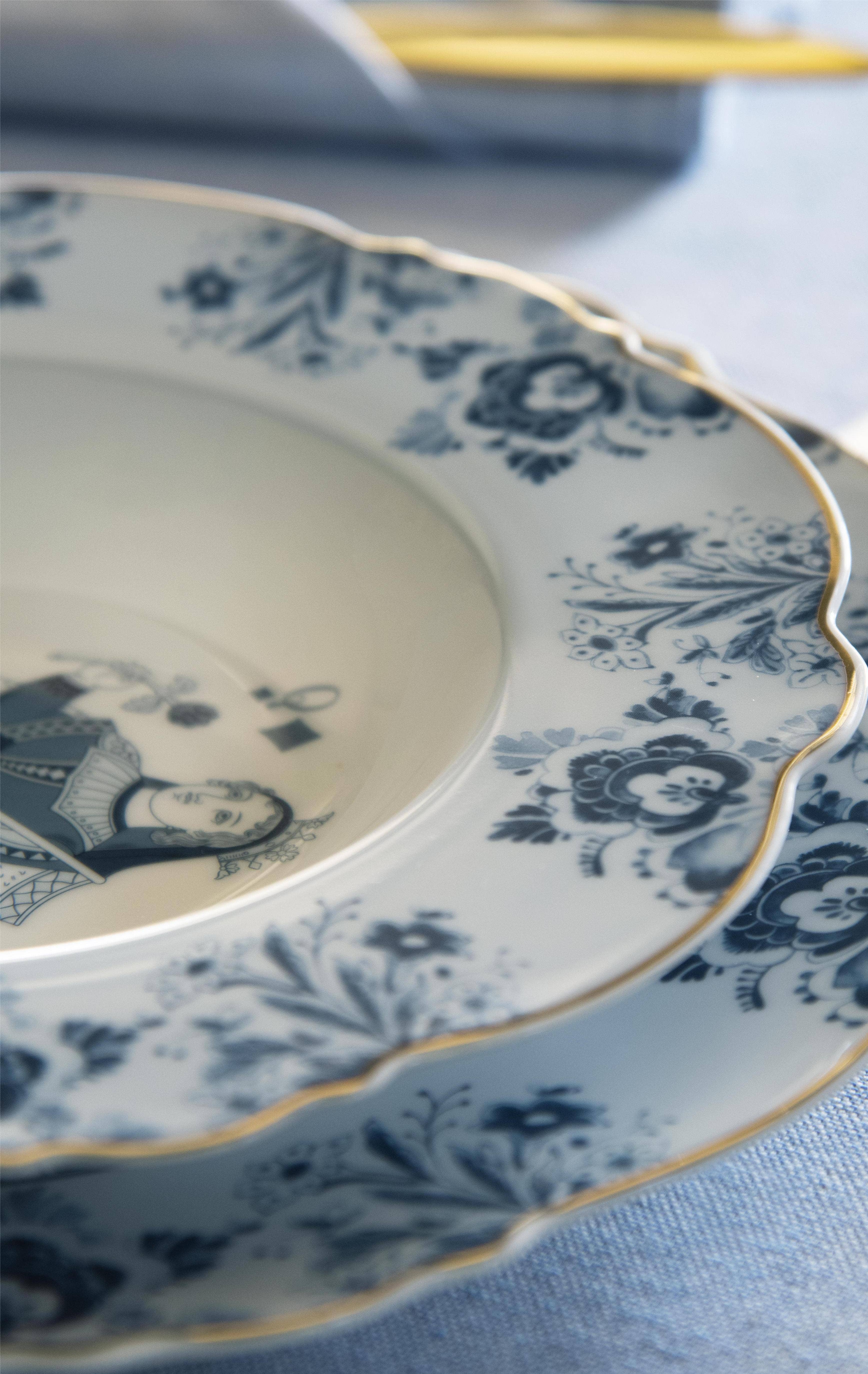 multicoloridas Conjunto de 12 Pratos I Bari para venda a revendedores na Faire6