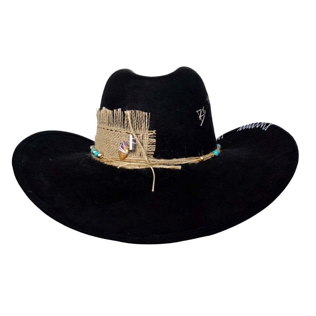 PETRA SAVAGE - Wholesale Cowboy Hat - Women's - Macrae Cowboy Crown Hat12