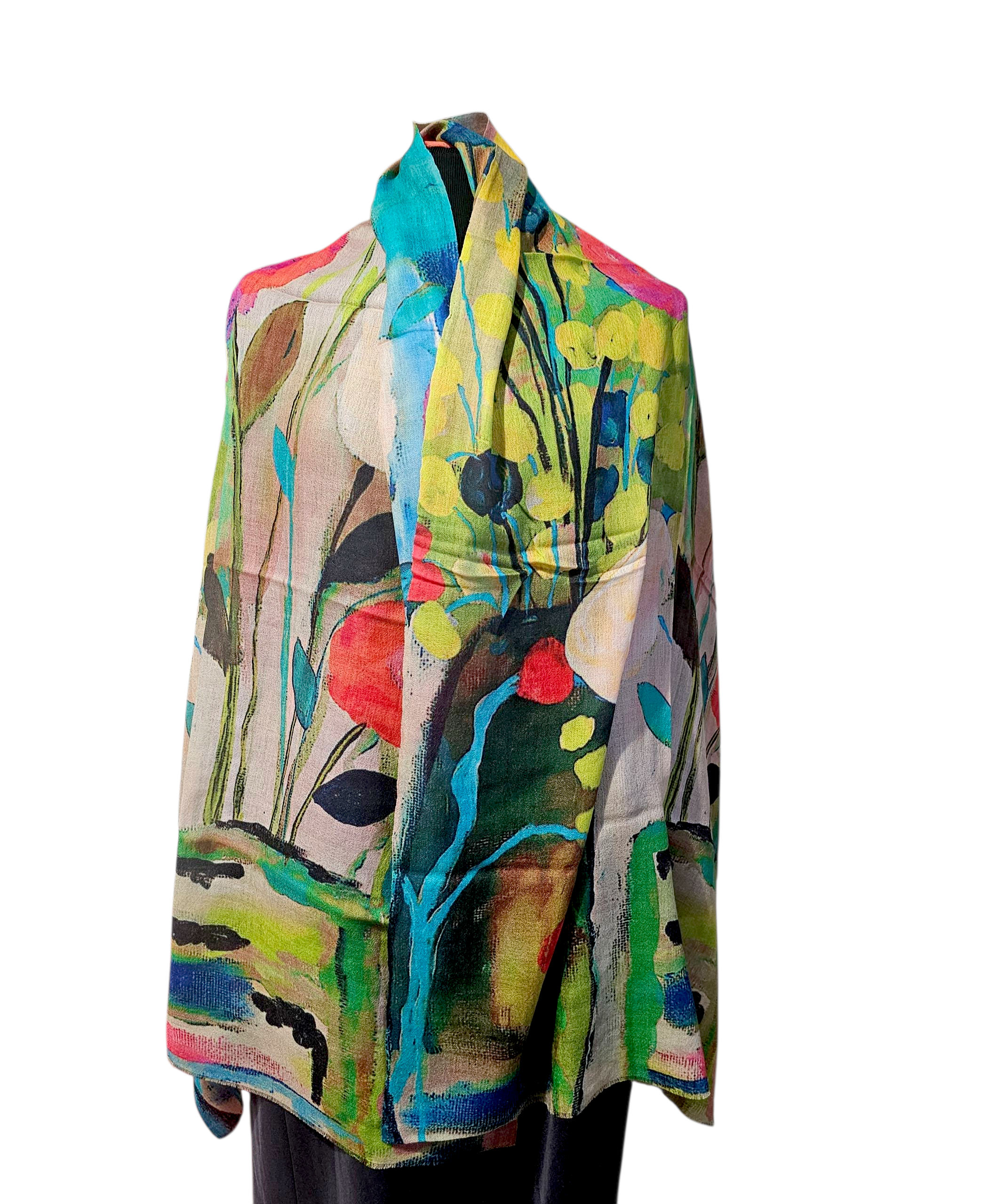 Happy Lona - Wholesale Scarf - Women's - Botanic Blush5