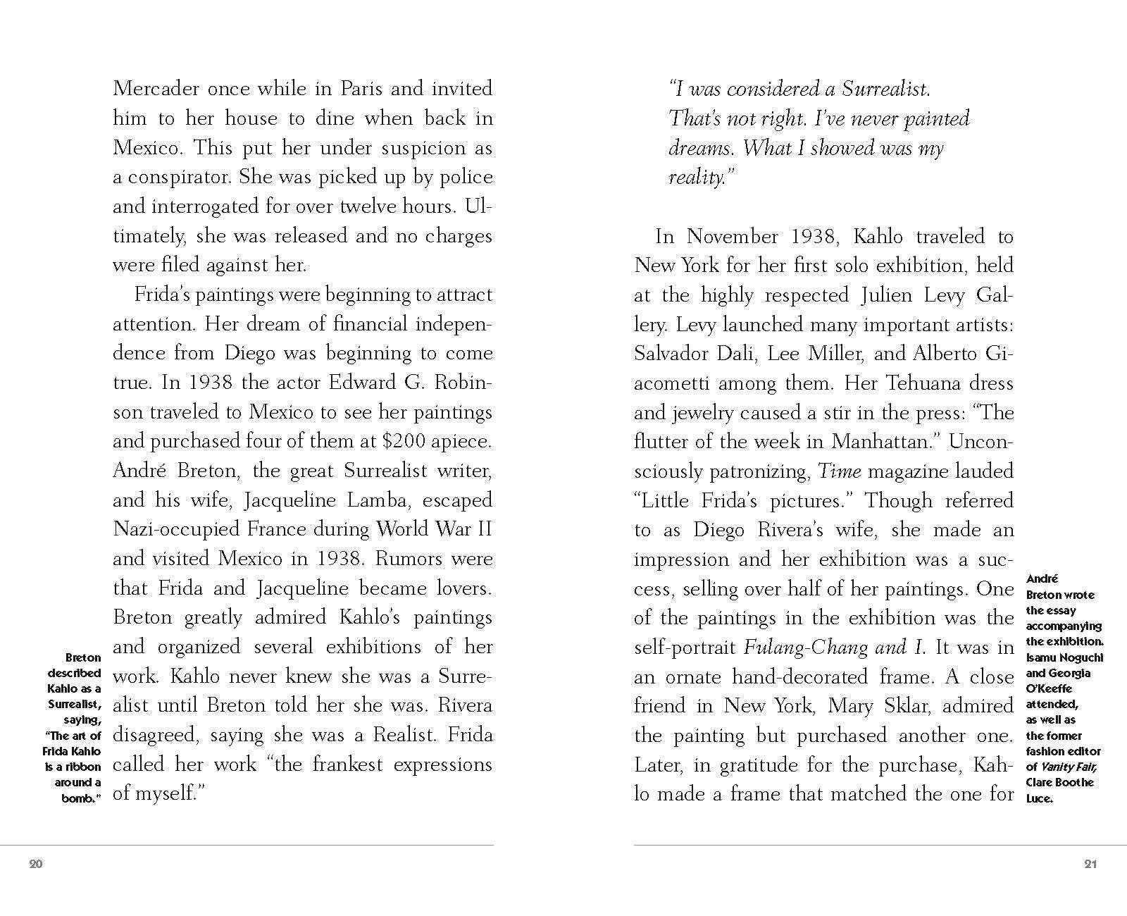 Applewood Books - Wholesale Biography & Memoir - A Short Biography of Frida Kahlo3