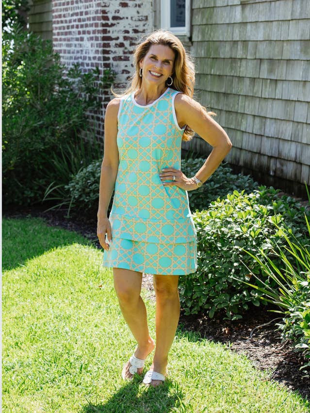 Vestito Daisy - Grande Verde Bambù/Marrone Chiaro per la vendita all'ingrosso da parte di sailor-sailor