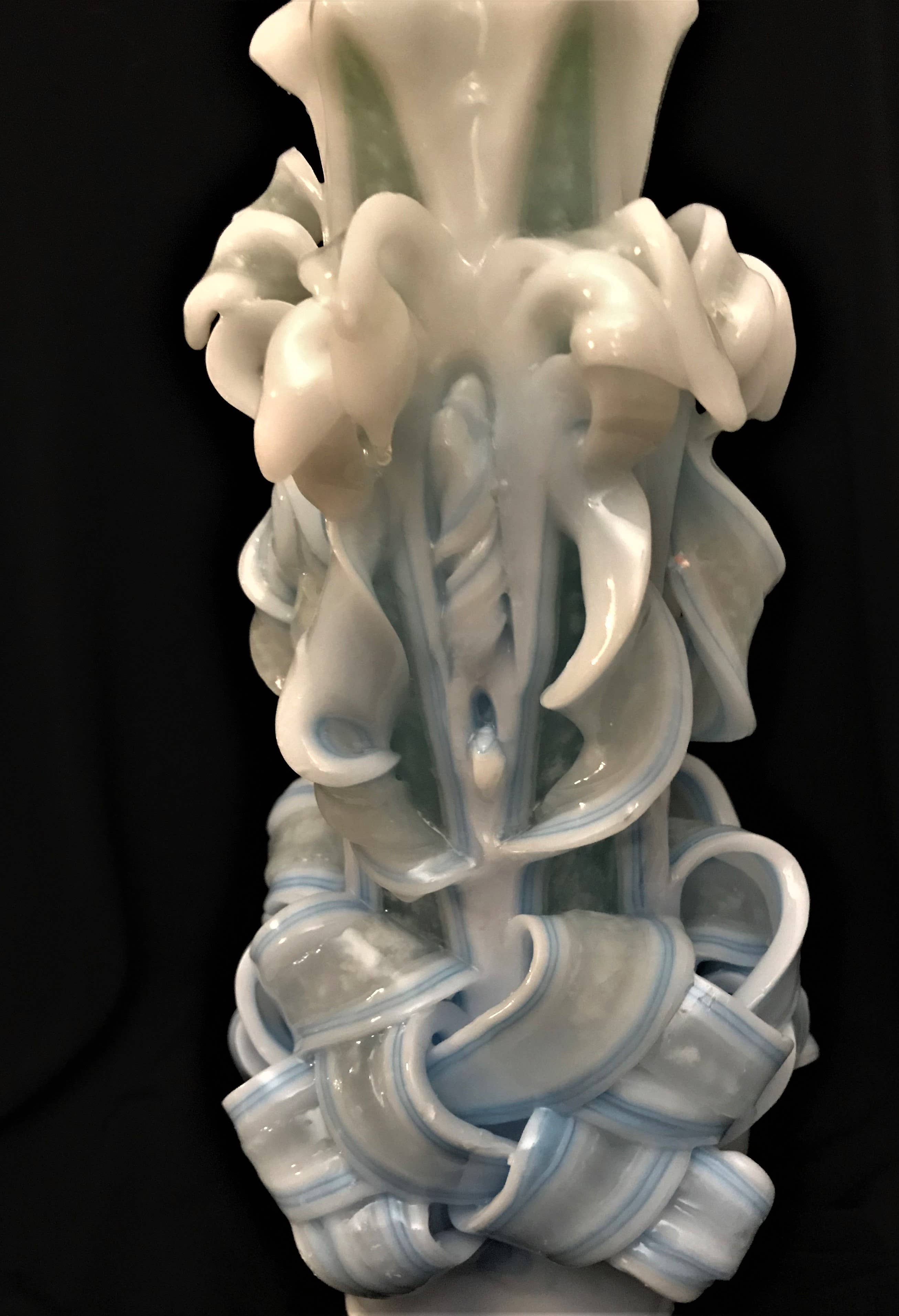 The Village Candle Shop - Vendita all'ingrosso Candele regalo - Candela invernale con fiocco di neve - extra large4