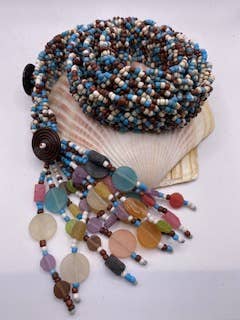 Shae's Resale - Vendita all'ingrosso Cintura - Donna - 25 cinture con perline in stile vintage con nappina8