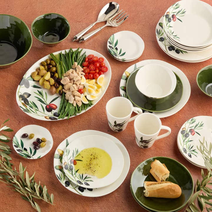 Certified International - Wholesale Bowl - Verde Ice Cream Bowl 6.25in x 3.25in Pairs with Oliva