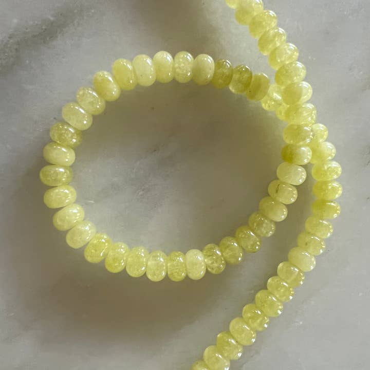 Sonya Renee Jewelry - Wholesale Beaded/Pearl Necklace - Lilly Gemstone Bead Necklace multi-color 8mm opals jade 28