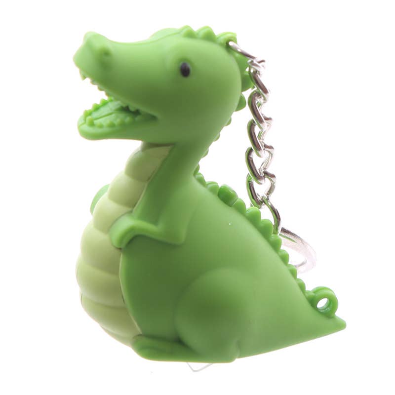 Puckator EU - Wholesale Keychain - Unisex - Roaring Dinosaur LED Keyring with Sound2